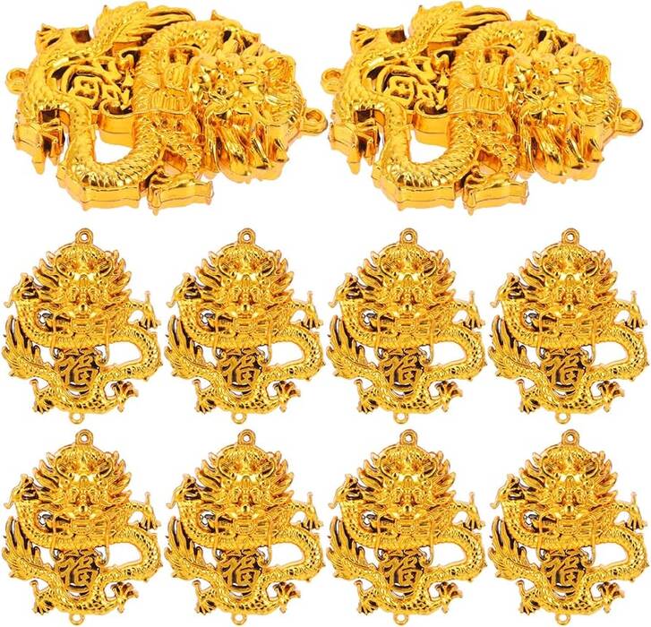 Amuletos en forma de dragón