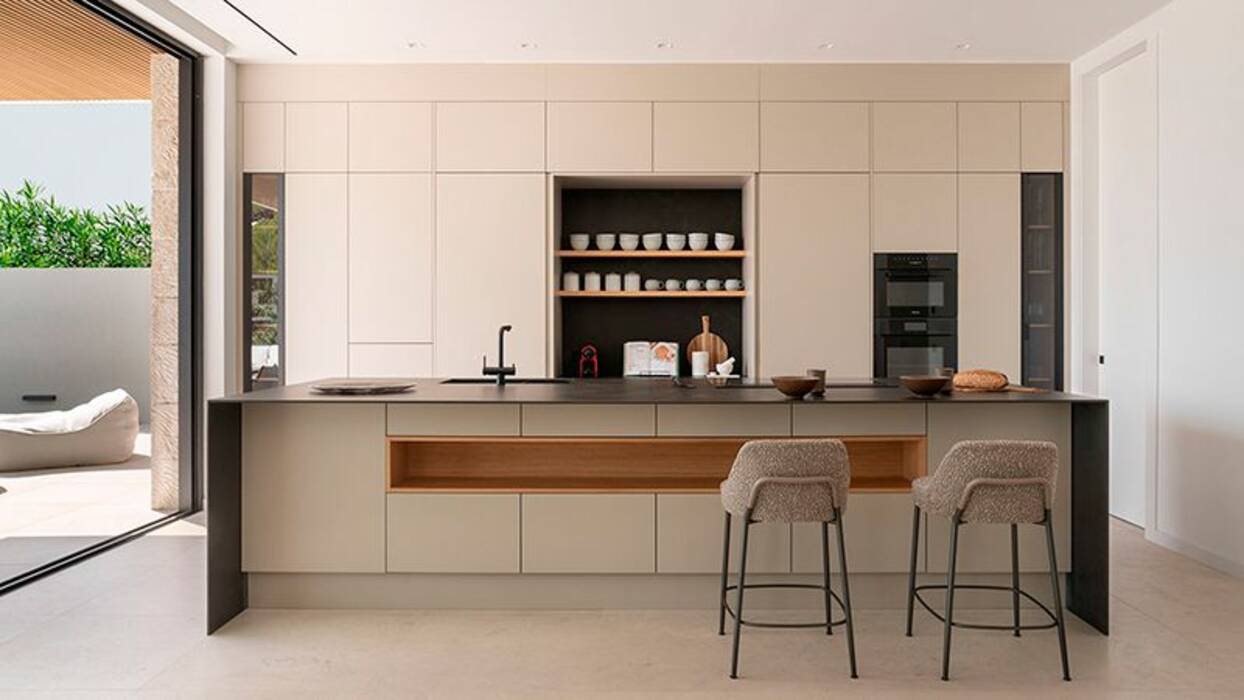 Diseño de una pequeña cocina en una casa privada