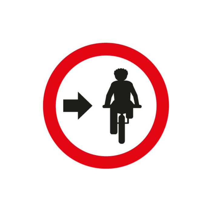 Señales de tráfico para ciclistas
