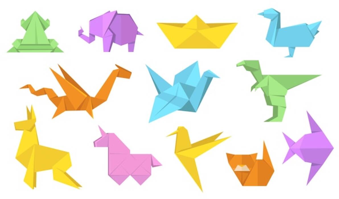 Variantes de origami de papel para niños de 10 años