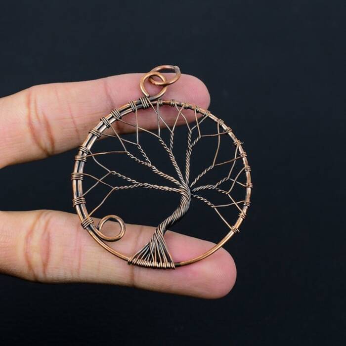 Cómo hacer joyas originales de alambre de cobre con sus propias manos?