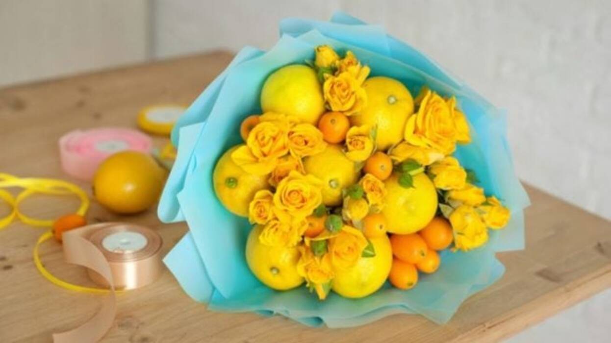 Cómo hacer ramos de flores a partir de malvaviscos