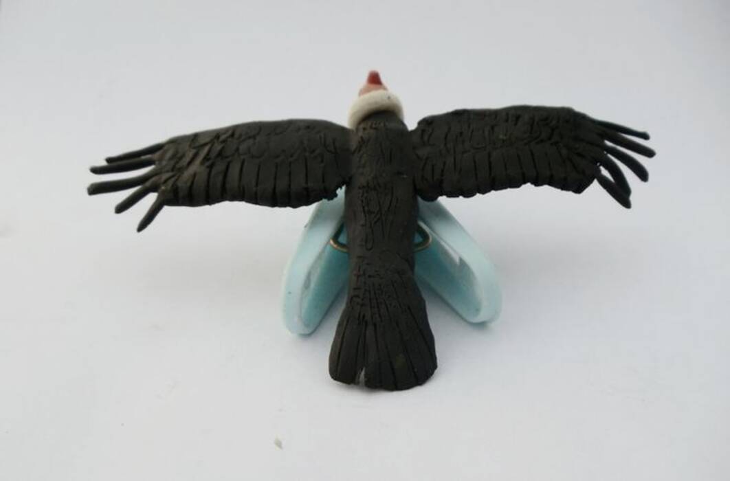 Cómo hacer un águila de plastilina?