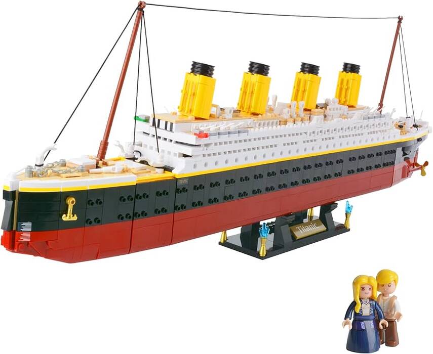 Cómo hacer un barco a partir de un juego de construcción?