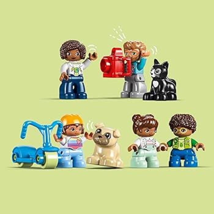 Cómo hacer una casa con LEGO DUPLO?