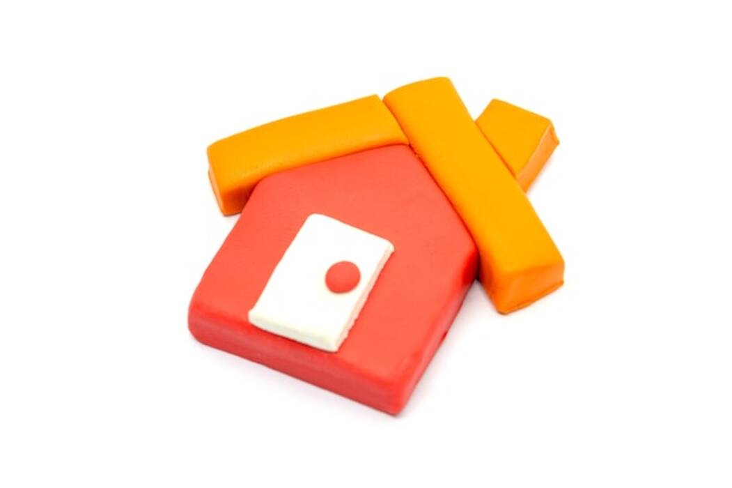 Cómo hacer una casa de plastilina?
