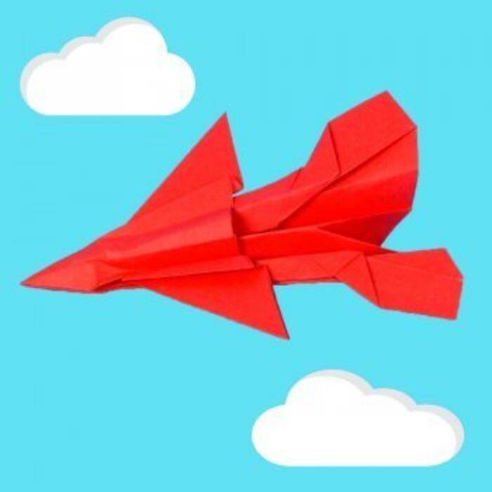 Equipamiento militar en estilo origami