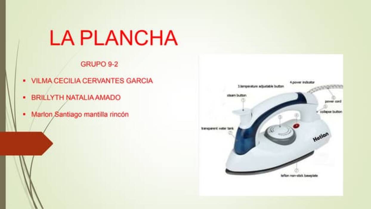 Historia del surgimiento y desarrollo de la plancha - de la plancha de carbón a la moderna