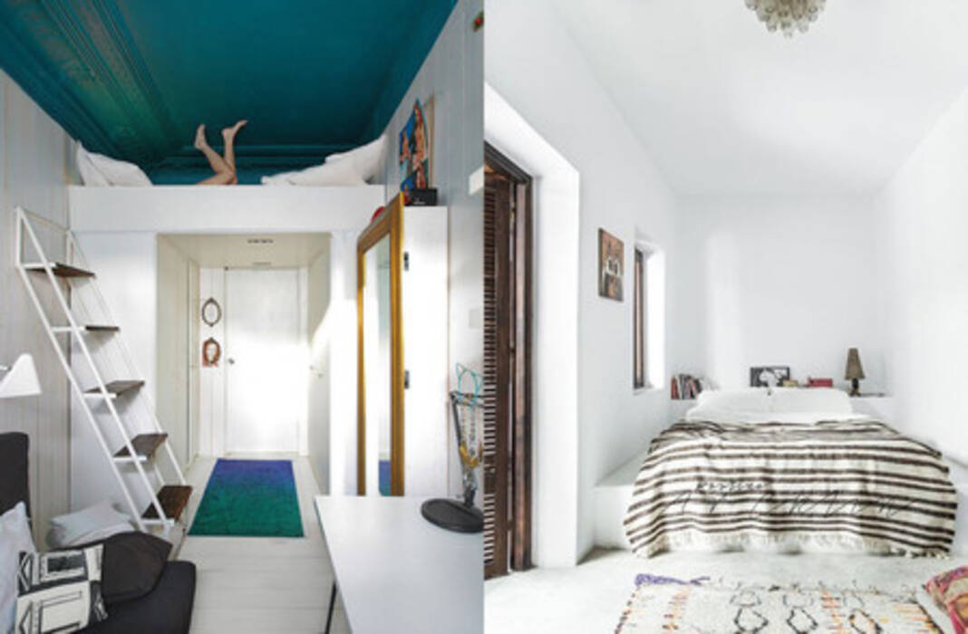 Opciones de diseño para un dormitorio de 17 metros cuadrados. м