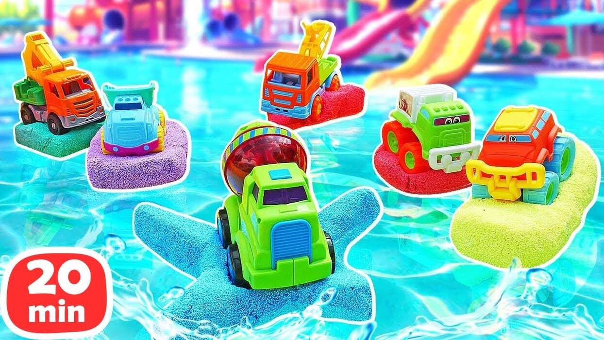 Parque infantil de plastilina