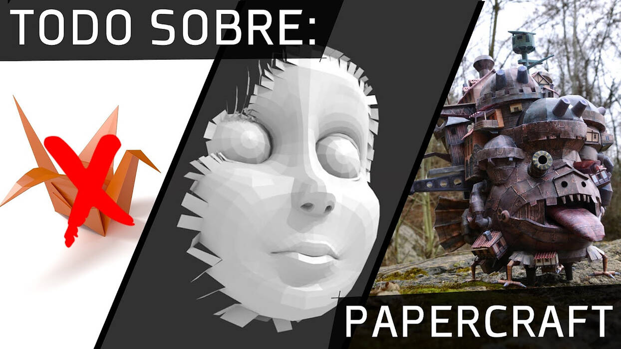 Todo sobre papercraft