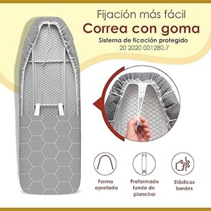 Cómo elegir y cambiar correctamente la funda de una tabla de planchar?
