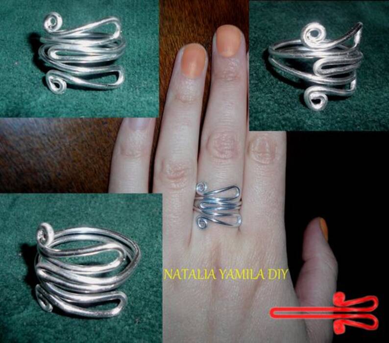 Cómo hacer un anillo de alambre?