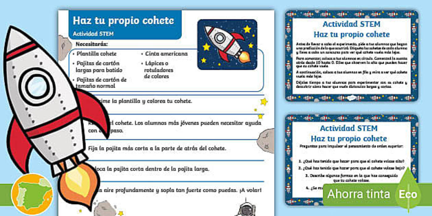 Cómo hacer un cohete de plastilina?