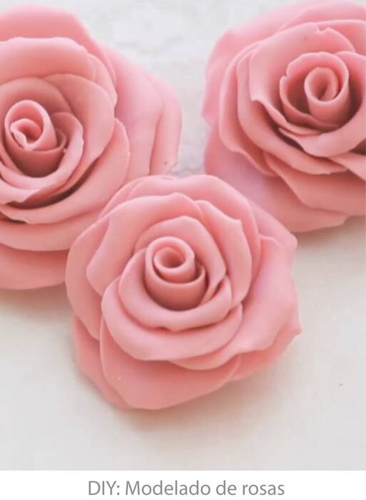 Cómo hacer una rosa de plastilina?