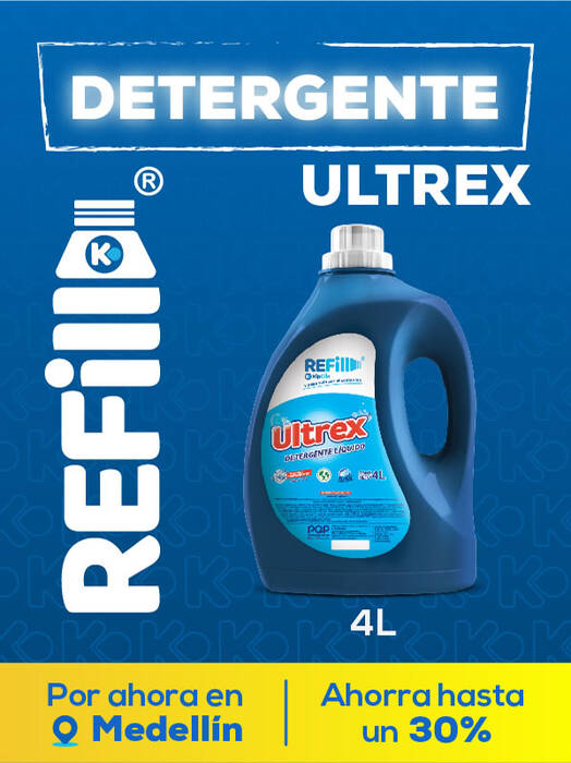 Envases de detergente para la ropa