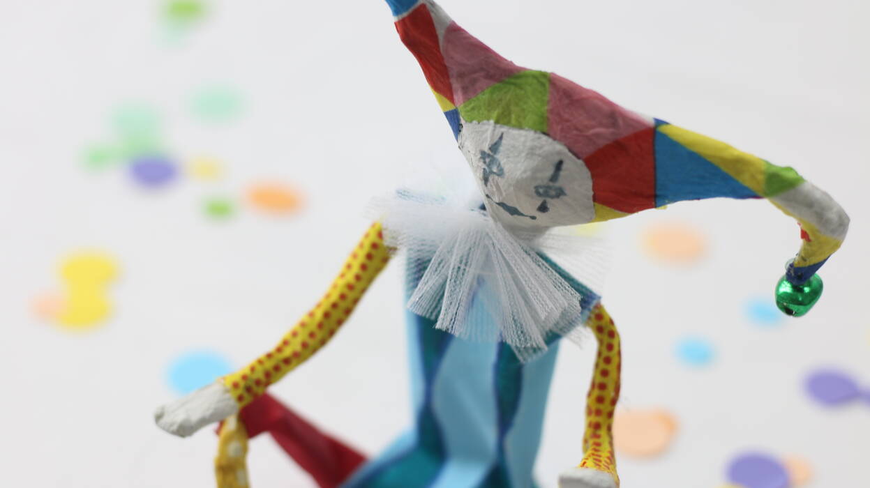 Hacer muñecas de papel maché