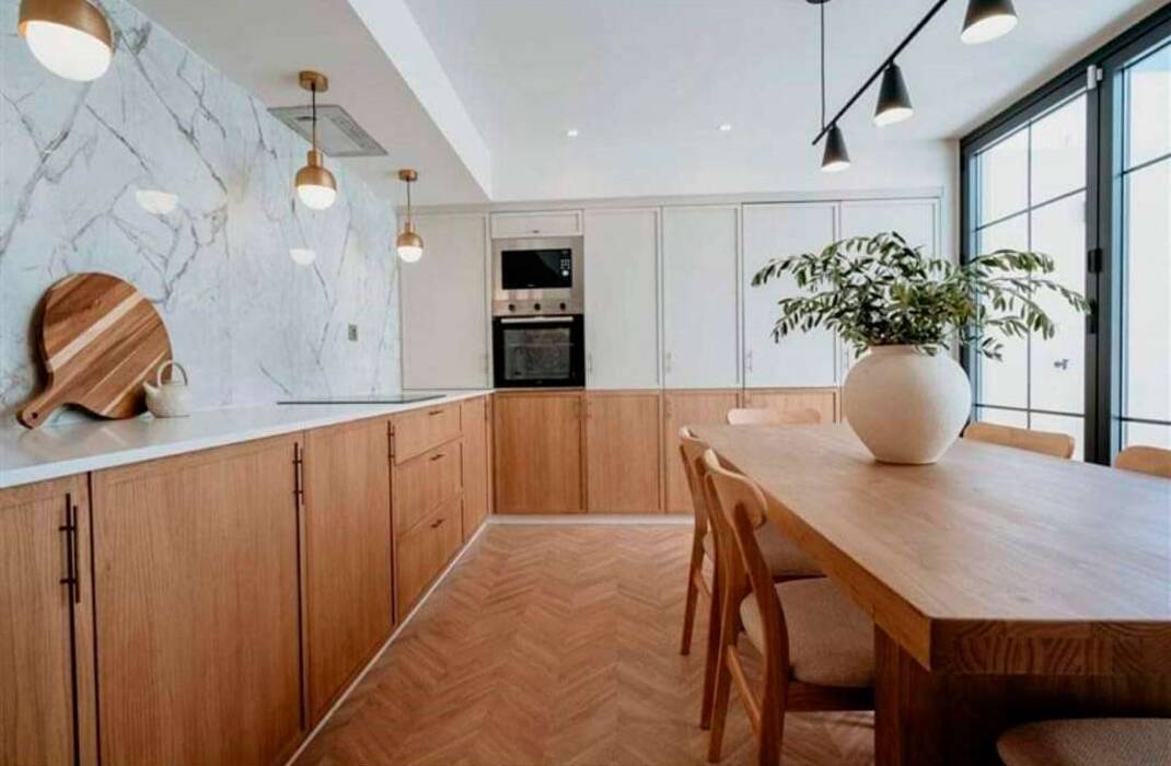 Puertas de la cocina: variedades, selección y ejemplos