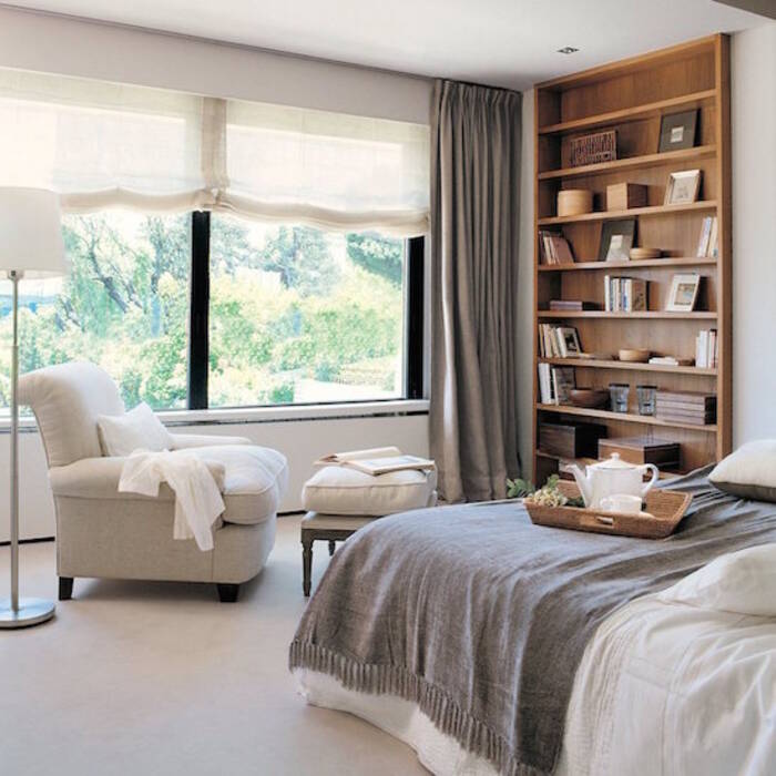 ¿Qué cortinas son adecuadas para un dormitorio luminoso??