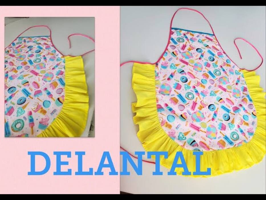 Cómo coser un delantal?