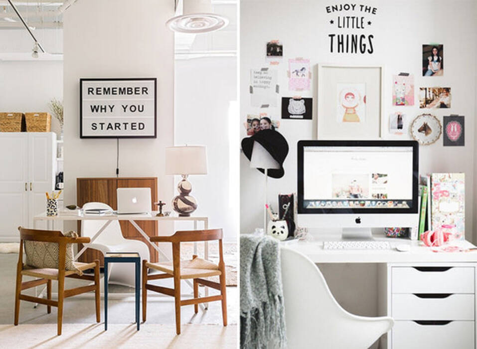 Cómo decorar un escritorio de ordenador?