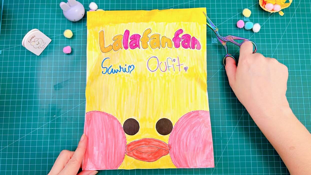 Cómo hacer un pato Lalafanfan?