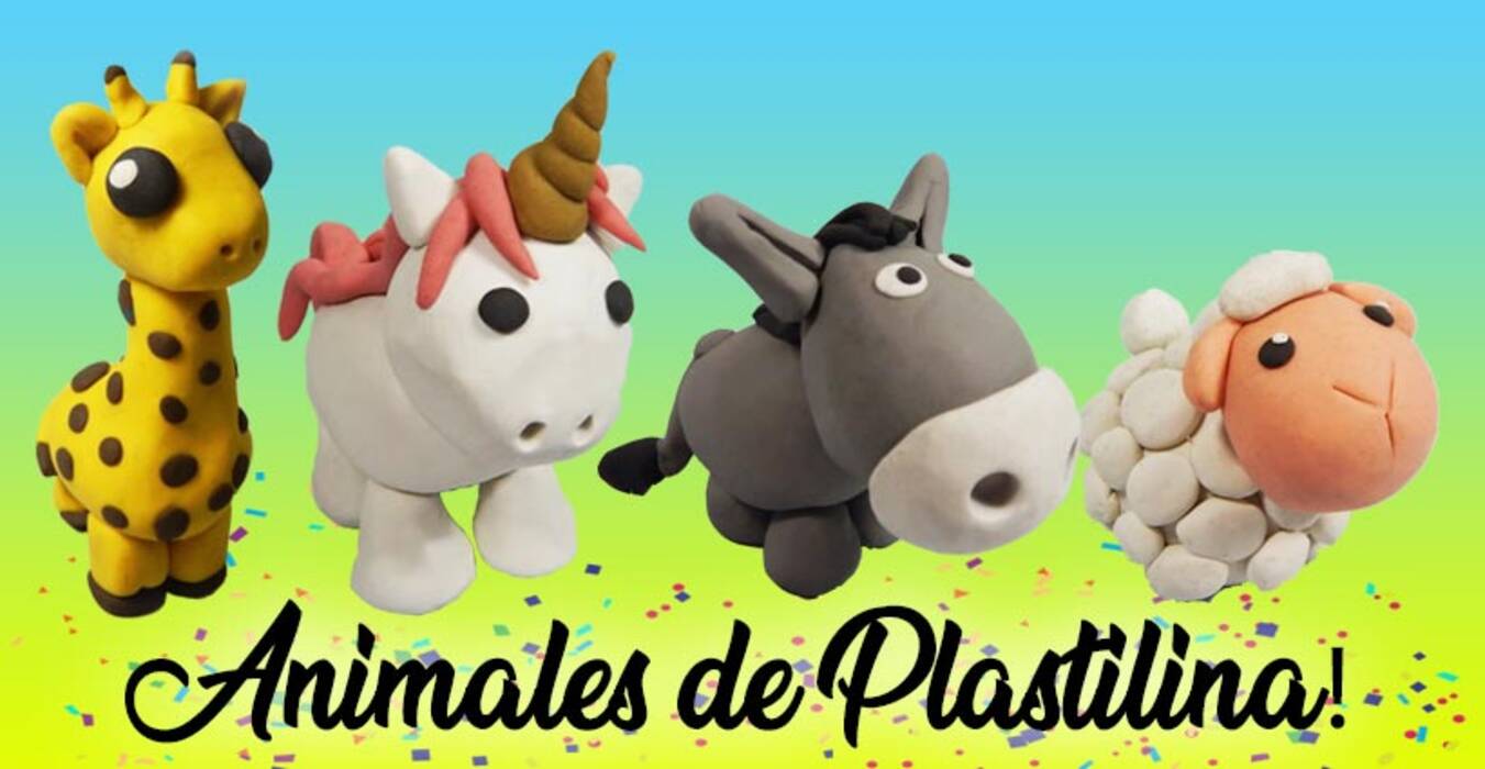 Cómo modelar una vaca con plastilina?