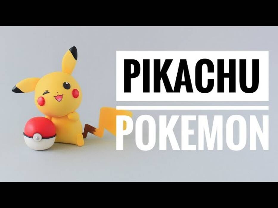 Cómo moldear a Pikachu a partir de plastilina?