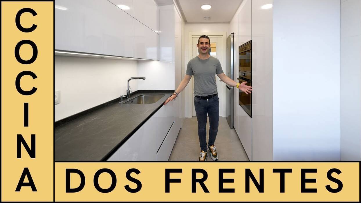 Diseño de cocina-salón 23-24 cuadrados. м