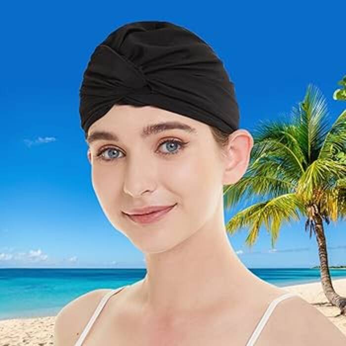 Gorros femeninos para la piscina: descripción, tipos, reglas de elección