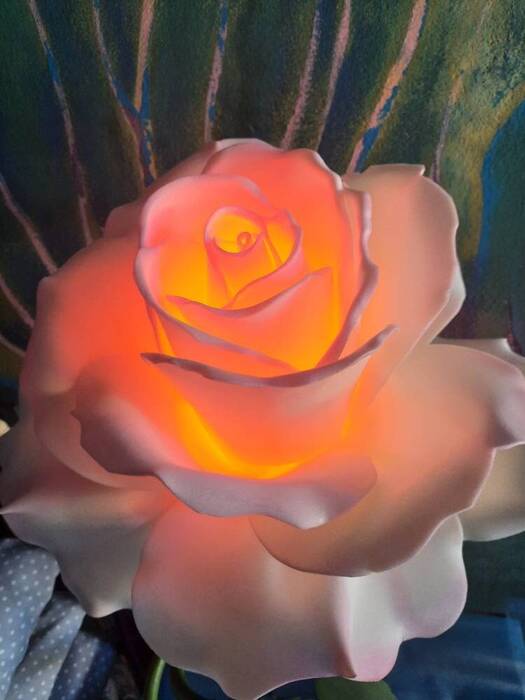Hacer orquídeas de isolon