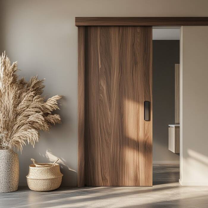 Puertas de pasillo: variedades, selección, instalación, ejemplos