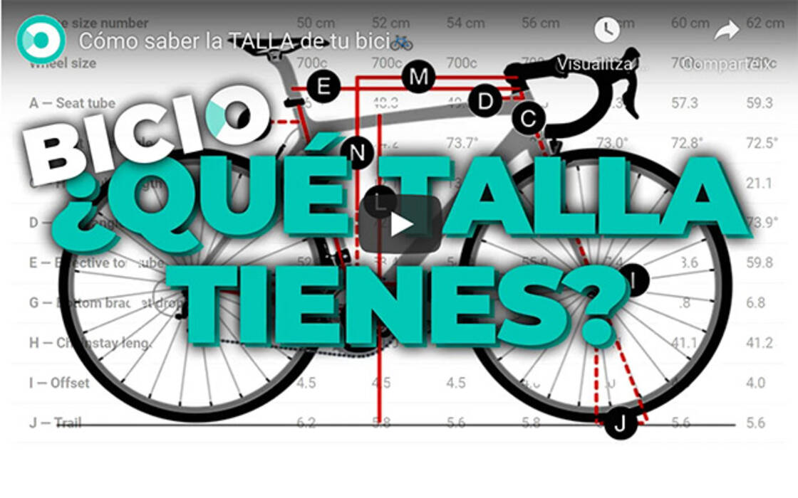 Cómo elegir el diámetro de las ruedas de bicicleta en función de tu estatura?