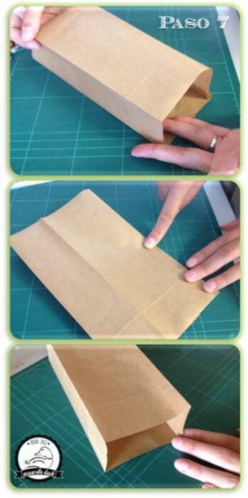 Cómo hacer un sobre de papel kraft?