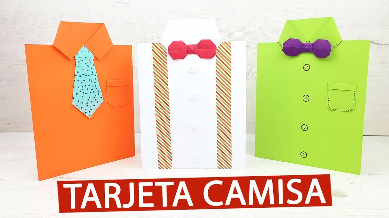 Hacer tarjetas a un chico con tus propias manos