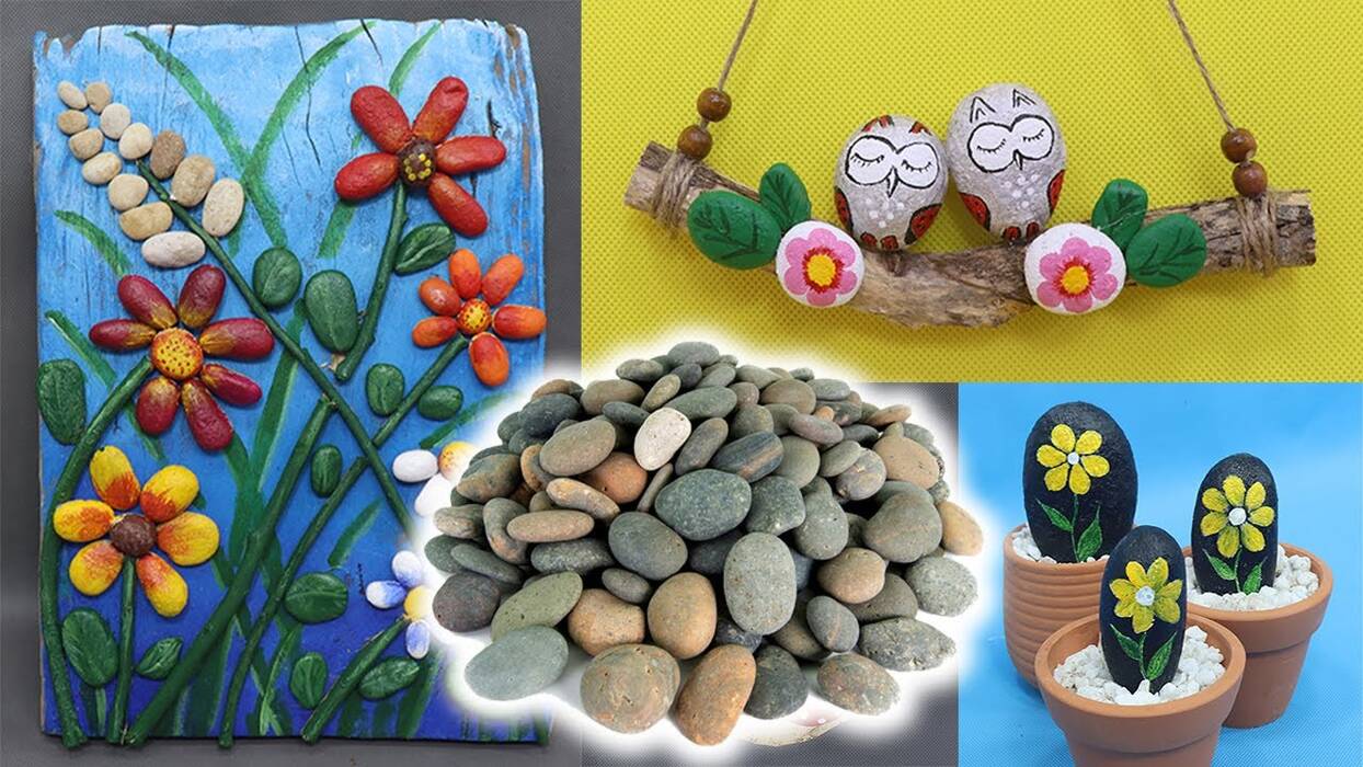 Manualidades con piedras