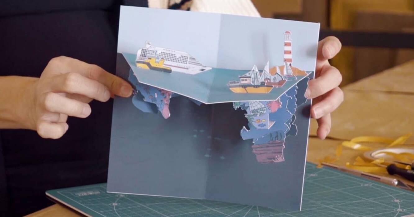 Hacer postales de papel con tus propias manos