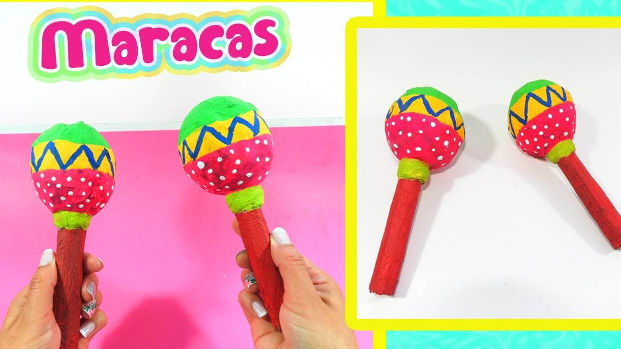 Las maracas son un instrumento musical