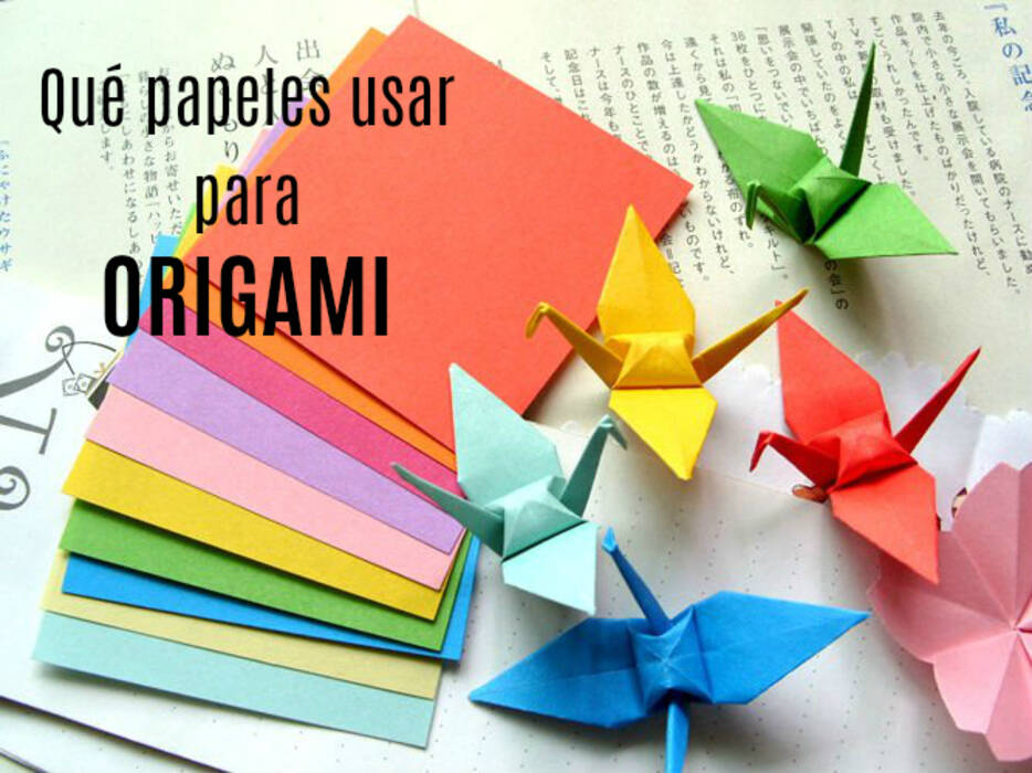 Resumen de las formas básicas del origami