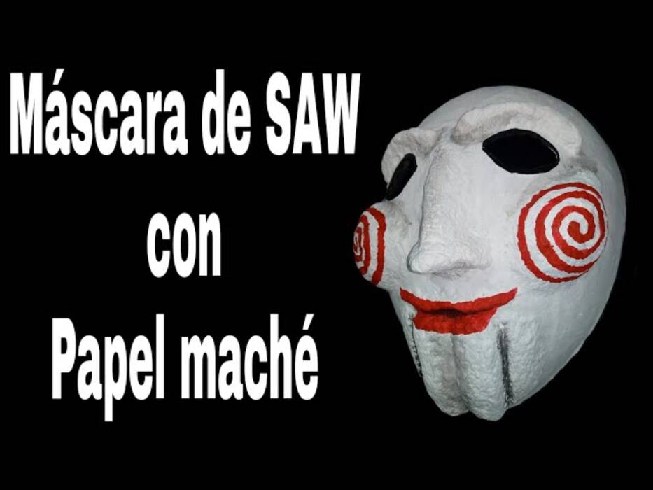 Cómo hacer una máscara de papel maché?