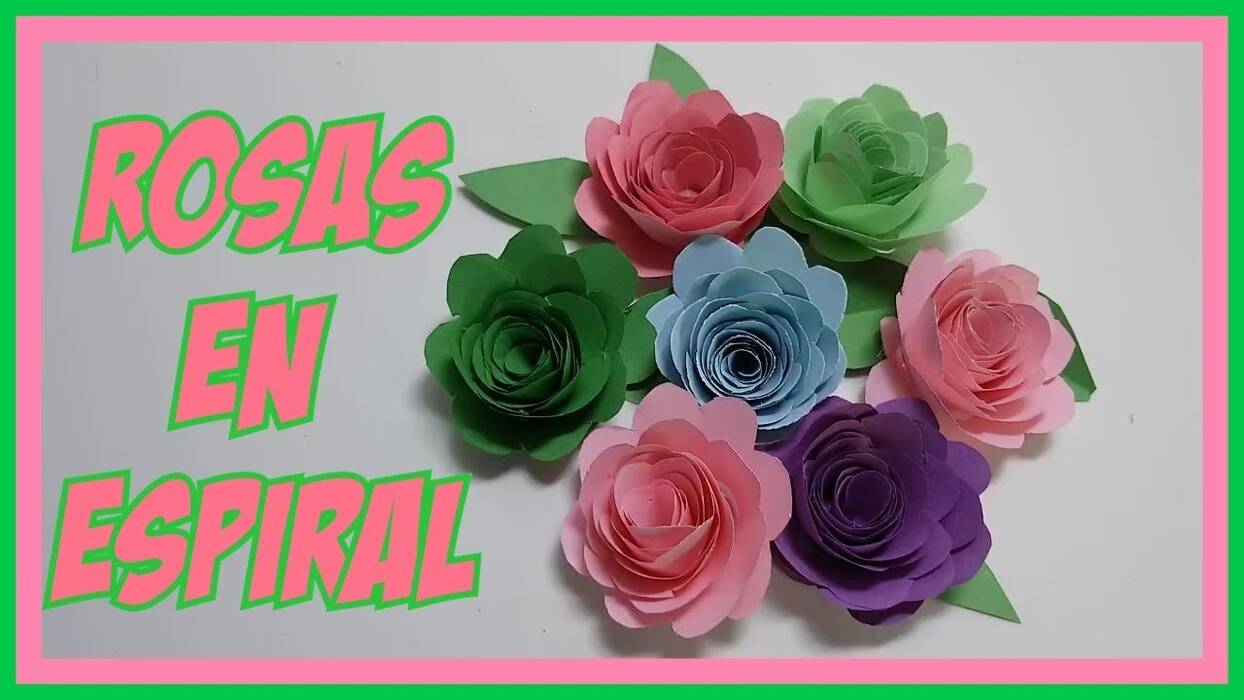 Cómo montar un ramo en espiral?