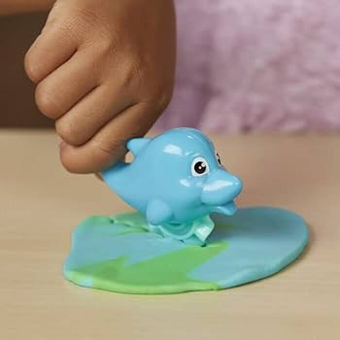 Modelar pulpos con plastilina