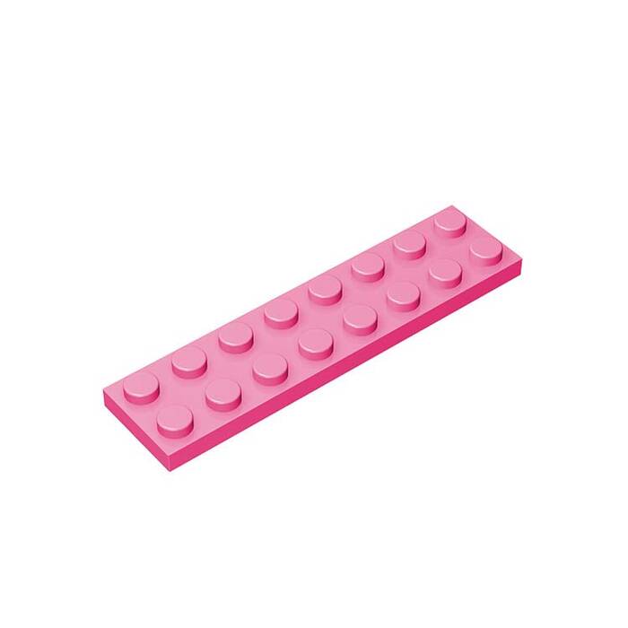 Características de las placas de construcción LEGO