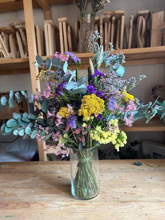 Descripción y cuidados de los cuadros de flores secas