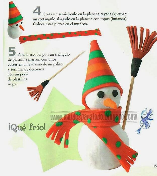 Oficios de conos y plastilina