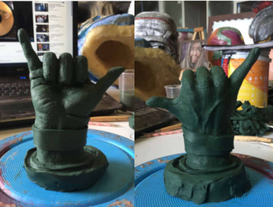 Esculturas de plastilina