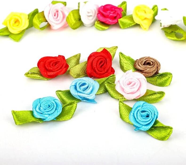 Flores de tela con tus propias manos