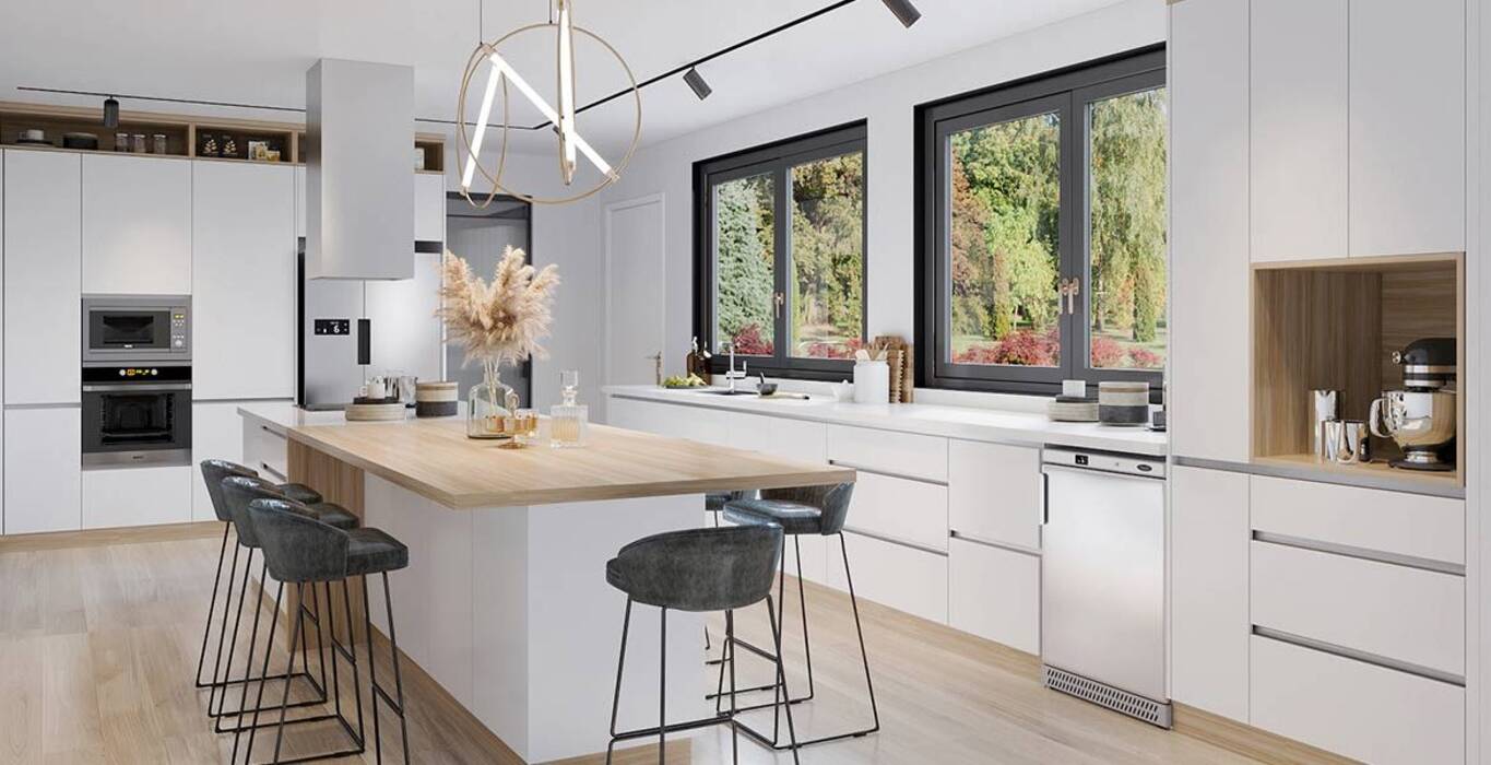 Colores de frigoríficos en el interior de la cocina: elección y bellos ejemplos