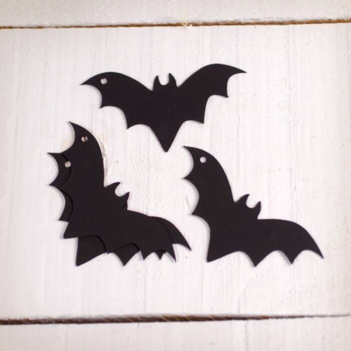 Cómo crear murciélagos para Halloween