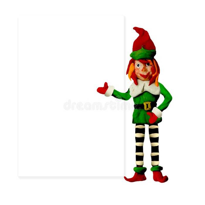 Duendecillos de plastilina